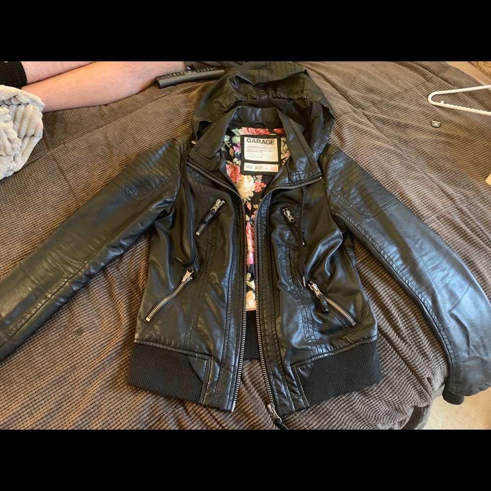 Leather jacket